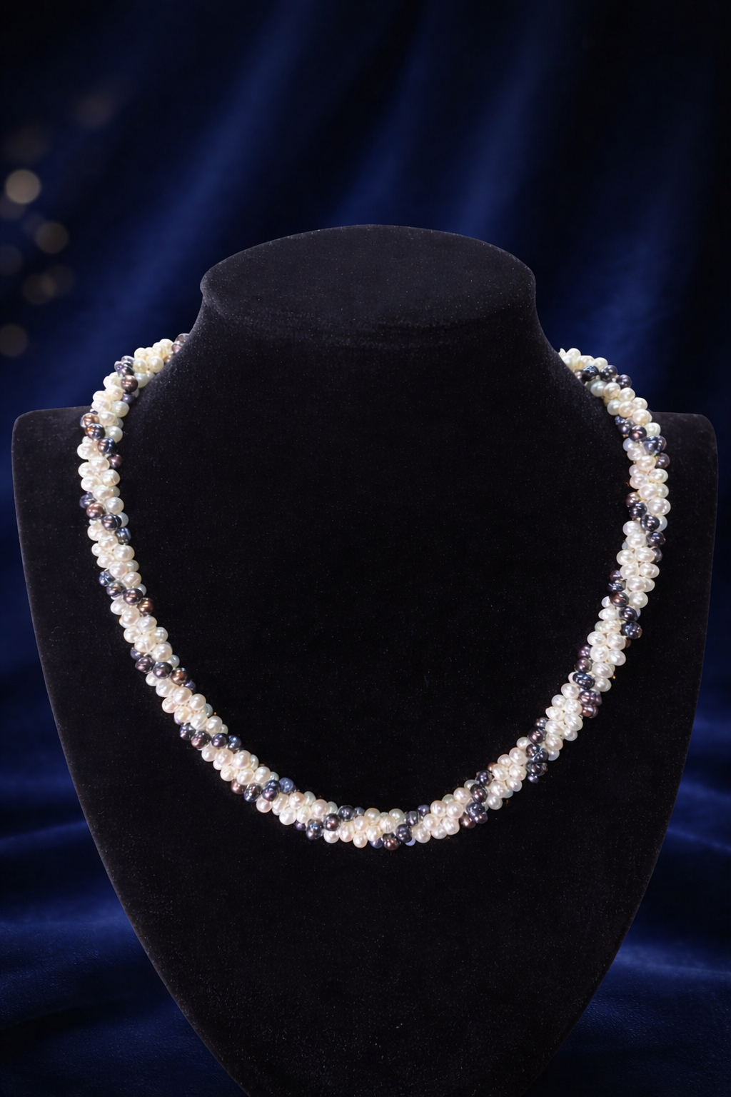 Gümüş Burma İnci Kolye