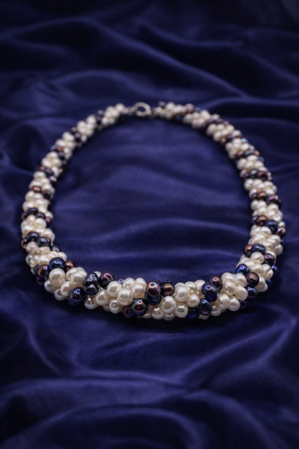 Gümüş Burma İnci Kolye